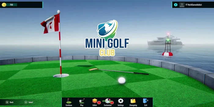 Fitur Mini Golf Club