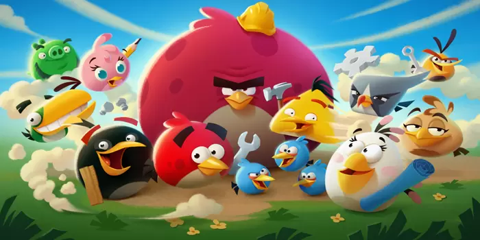 Grafik Game Angry Birds